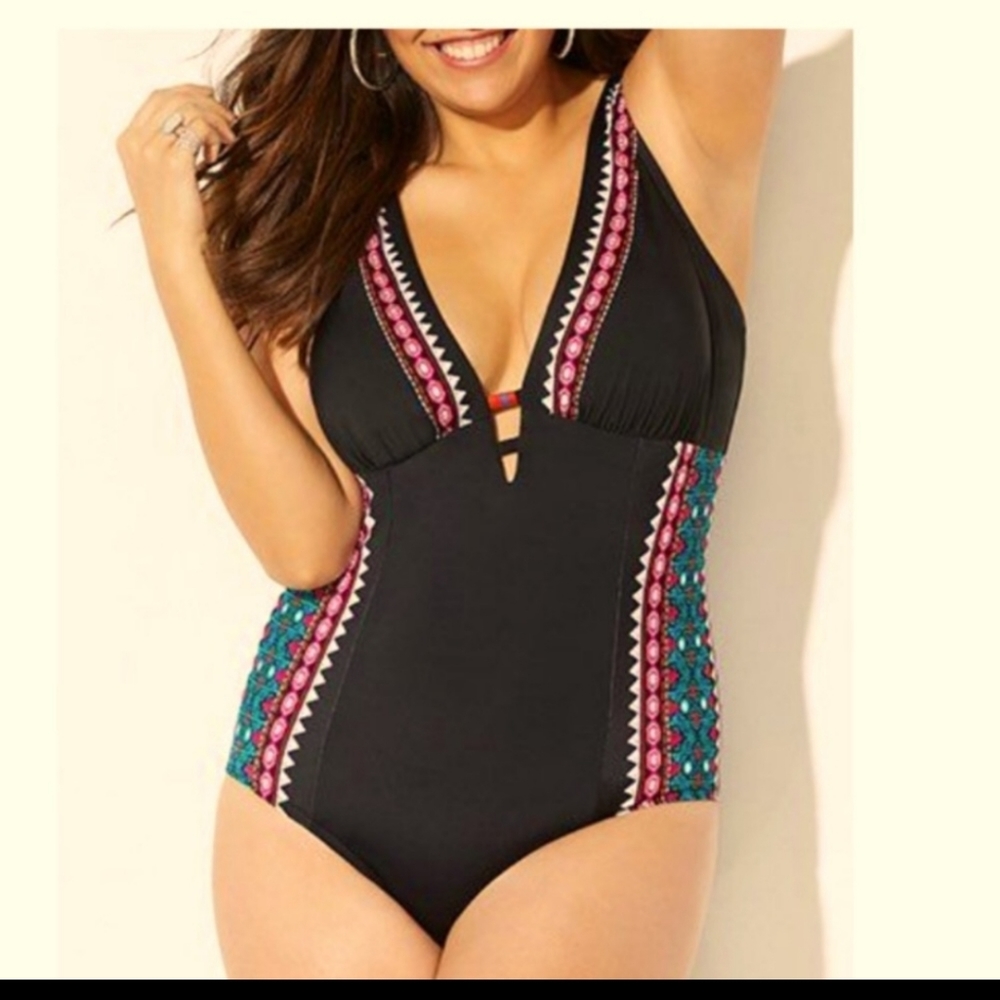 Womens one-piece swimsuit